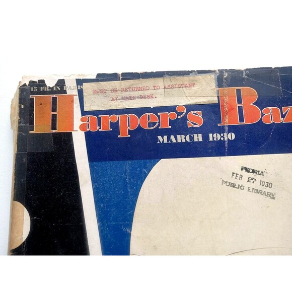 Harpers Bazaar Magazine March 1930 - Picture 2 of 13
